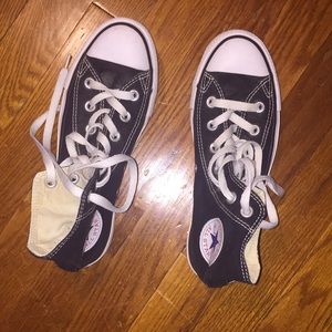 Women’s size 7 black converses